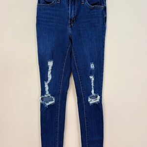 Levi’s Distressed Women’s Blue Jeans